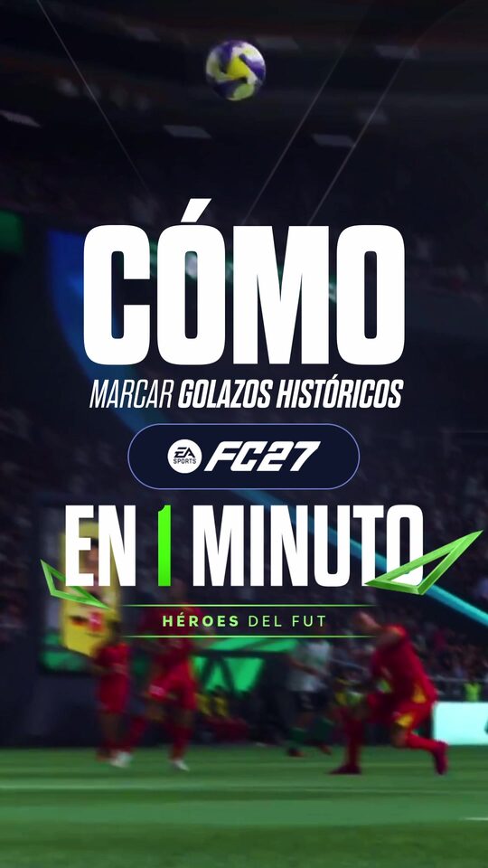 Cómo marcar golazos históricos